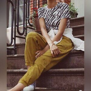 SATURDAY SUNDAY BY ANTROPOLOGIE Theo Utility Joggers